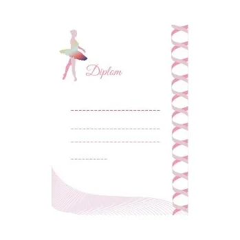 Sportovní diplom - Tancování - A5 DIP-031-A5 Nižší cena pro více kusů!