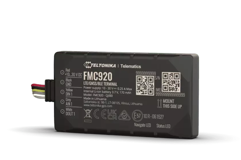 GPS Sledovací jednotka Teltonika FMC920 (4G LTE)