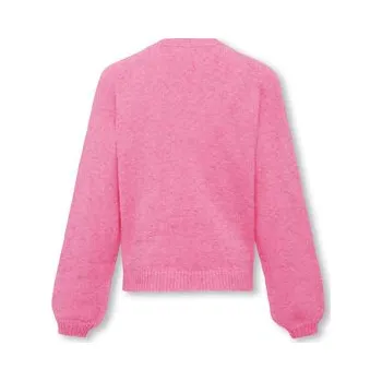 Dámský svetr Kids ONLY Svetr 15246166 Růžová Regular Fit 98_104