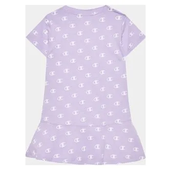 Dámské šaty Champion Každodenní šaty 404687 Fialová Regular Fit 68