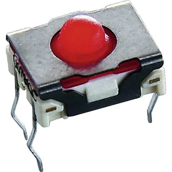 RAFI MICON 5 1.14.002.116/0000 tlačítko 42 V/DC 0.1 A 1x vyp/(zap) bez aretace (d x š x v) 6.4 x 5.1 x 3.85 mm 1 ks