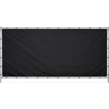 Plot Plachta k mobilnímu oplocení 3450x1760mm; Černá