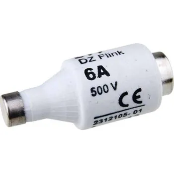 Pojistka patrona ETI DII DZ 6A zelená