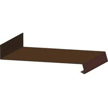 Parapet, RŠ 200 mm, délka 2 m - RAL 8017 světle hnědá