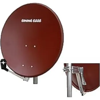 Televizní anténa Satelitní parabola 80AL Emme Esse červená