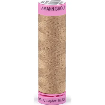 Nit Polyesterové nitě návin 100 m Aspo Amann, střední, 0285 Warm Taupe
