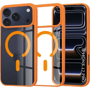 Pouzdro na mobilní telefon Techsuit - MagSafe Pro - iPhone 17 Pro - oranžový
