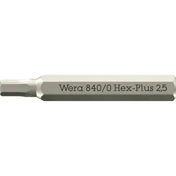 Šroubovák Wera 840 Micro bit inbus 2.5 mm 1 ks