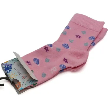 Olet Bambusové ponožky VIO moře Barva: sv. růžová, Velikost: 27-30