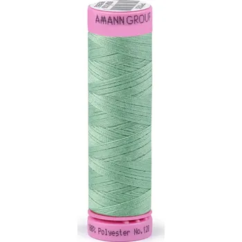Nit Polyesterové nitě návin 100 m Aspo Amann, střední, 0219 Sea Pine
