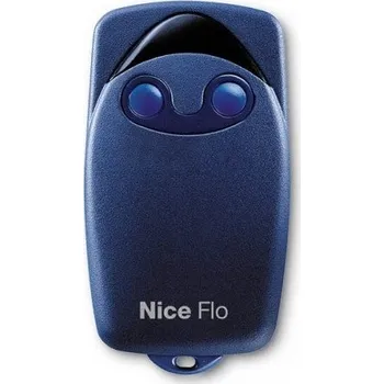 Dálkový ovladač vrat FLO2 dálkový ovladač Nice - vysílač 2-kanálový, pevný kód, 433,92 MHz