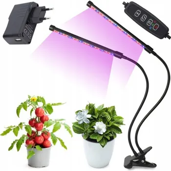 Lampička LED PANELOVÁ LAMPA PRO RŮST ROSTLIN 20W 40LED