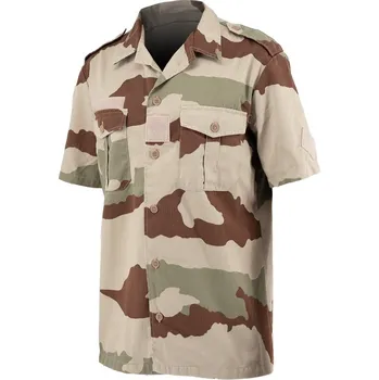 Ochranné vybavení na lov a střelbu Košile francouzská polní krátký rukáv CCE DESERT velikost: 37/38