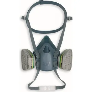 Plynová maska Opakovaně použitelná polomaska 3M™ 7501 malá S Velikost: L