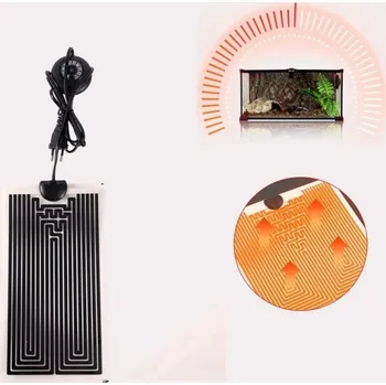 Teraristika Vyhřívací podložka pro plazy 40W 28 x 42 cm s nastavitelnou teplotou a EU konektorem