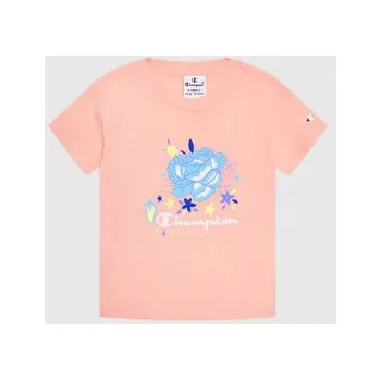 Dámské oblečení Champion Sada tričko a sportovní šortky 404396 Růžová Custom Fit 162_167