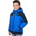 CHLAPECKÁ ZIMNÍ BUNDA BU616 MODRÁ Velikost: 98/104, Barva: Modrá
