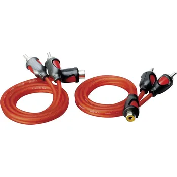 Audio kabel Sinuslive YK-2 Y cinch kabel 0.50 m [1x cinch zásuvka - 2x cinch zástrčka]