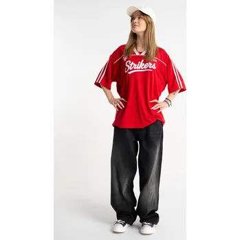 Dívčí džíny Reporter Young | Dívčí černé BARREL džíny s módními oděrkami - Barva ČERNÁ, Velikost 146 261-0110G-22-004-1