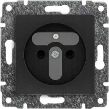 Elektrická zásuvka Elektrická Zásuvka nástěnná Kos-Elektro System šedá