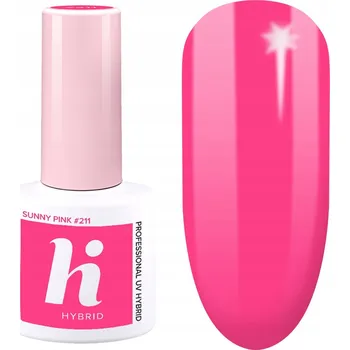 Lak na nehty Hybridní lak barevný hi hybrid Sunny Pink 5 ml