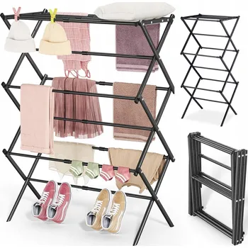 Sušák na prádlo Sušák balkonová, zahradní, volně stojící vertikální Bedee 40-71 cm