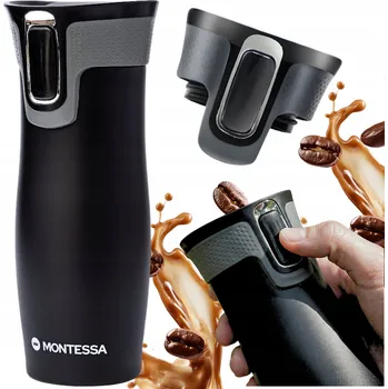 Termohrnek Florina Blocco Termohrnek 450 ml růžový