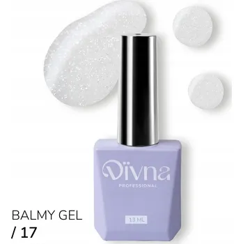 Lak na nehty DIVNA Balmy Gel 17 gel s konzistencí báze 13 ml na nehty