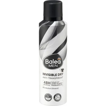 BALEA MEN DEO SPRAY INVISIBLE DRY NEŠPINÍ ANTIPERSPIRANT 200 Ml