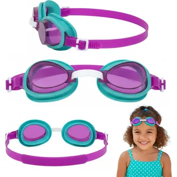 Plavecké brýle Plavecké brýle pro děti 3+ s UV ochranou, růžové a pohodlné