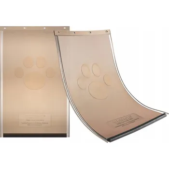 Obraz Dvířka pro zvířata do dveří 21x31 cm PVC s magnet, univerzální