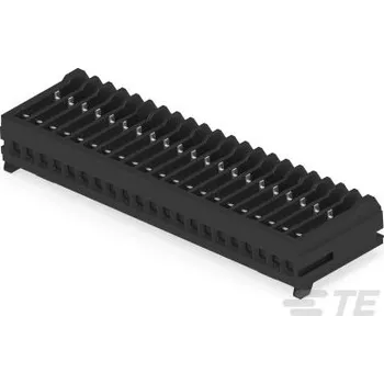 Elektrický konektor Patice PCB, řada: MICRO CT, rozteč: 1.2mm Vodič-Deska, počet kontaktů: 21, počet řad: 1, Montáž na kabel, IDC Connector