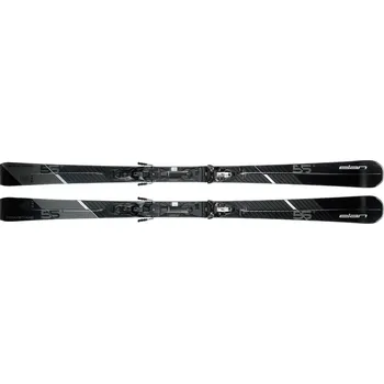 Sjezdové lyže Elan Primetime 55 BE FX D + EMX 12.0 GW Fusion X Velikost: 172 L black+V matt black/silver