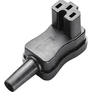 Elektrická zásuvka Martin Kaiser 793/sw IEC zástrčka C15/C16 793 zásuvka, zahnutá Počet kontaktů: 2 plus PE 10 A černá 1 ks