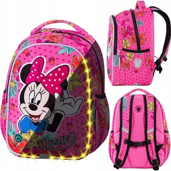 Školní batoh Školní batoh Minnie Mouse CoolPack s více přihrádkami černá, růžová, vícebarevná 21 l