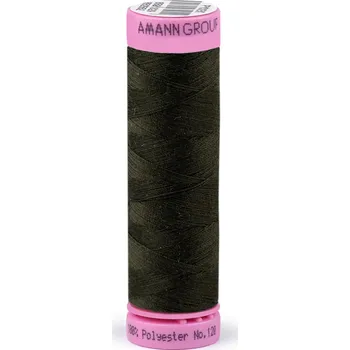 Nit Polyesterové nitě návin 100 m Aspo Amann, střední, 0663 Phantom