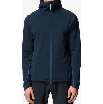 Pánská mikina Fleece mikina s kapucí Houdini Power Up Houdi - blue illusion