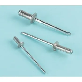 Nýt Nýt, délka nýtu: 16.2mm, Přírodní, Leskle pozinkovaný Slepý, průměr nýtu: 4mm