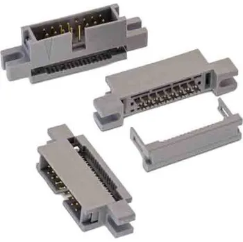 Elektrický konektor Konektor IDC, rozteč: 2.54mm, počet kontaktů: 34, počet řad: 2, Samec, Kabelová montáž