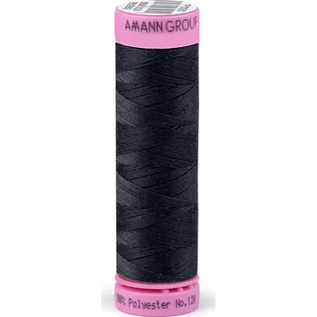 Nit Polyesterové nitě návin 100 m Aspo Amann, střední, 0954 Blue Nights