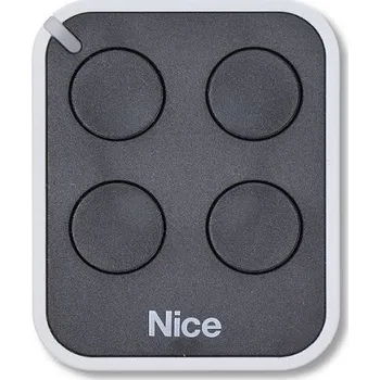 Dálkový ovladač vrat ON4E dálkový ovladač Nice - vysílač 4-kanálový, plovoucí kód, 433,92 MHz