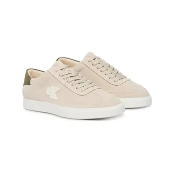 Pánská obuv Sneakersy Calvin Klein Low Pro Cups Wt Suede Mg HW0HW03144 Béžová 41