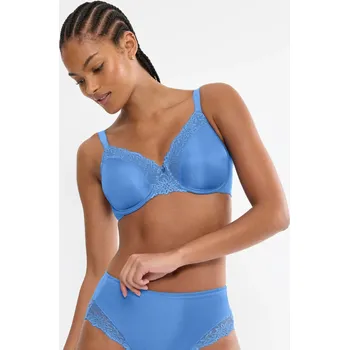 Podprsenka Podprsenka nevyztužená Ladyform Soft W modrá 005J - Triumph 95D