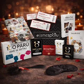 Dárkový potravinový koš Erotická párová sada BESTSELLER