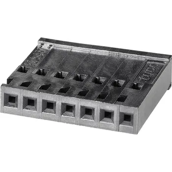 Elektrický konektor TE Connectivity AMPMODU zásuvkový konektor na kabel 4, rozteč 2.54 mm, 926657-4, 1 ks