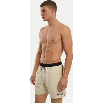 Pánské plavky BOSS Plavecké šortky Starfish 50514429 Béžová Regular Fit 3XL
