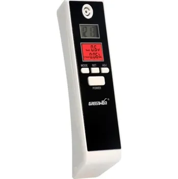 Alkohol tester Malý přenosný alkohol tester 10,2 x 3,4 x 1,8 cm Dechový analyzátor s LCD displejem Detektor pro řízení pod vlivem