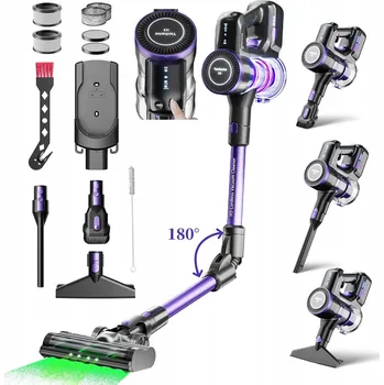 Vysavač Tyčový vysavač Yanhama H3 fialový