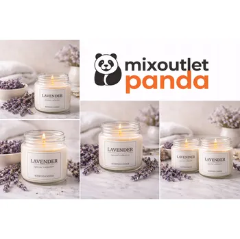 Svíčka Vonná svíčka LEVANDULE Scented Candle