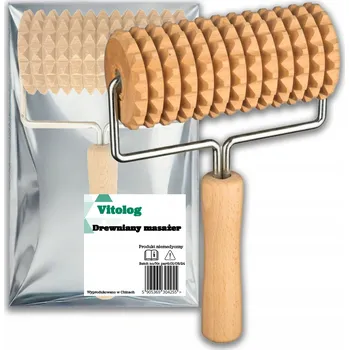 Masážní přístroj Váleček na celulitidu a masáž zad MASÁŽNÍ PŘÍSTROJ břicha, hýždí, nohou, chodidel a paží